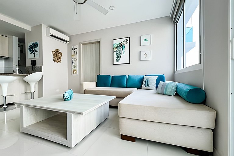 Apartamento de 2 quartos no Morros com vista