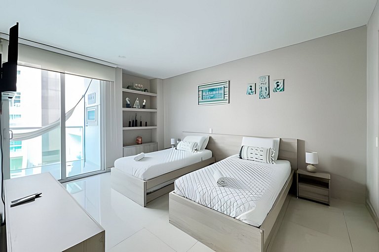 Apartamento de 2 quartos no Morros com vista