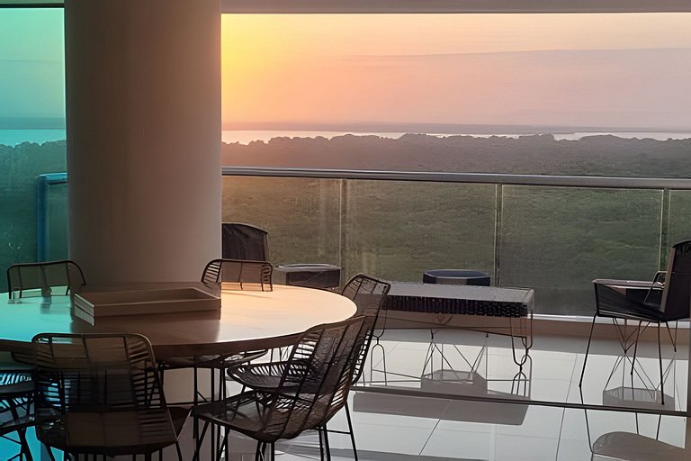 3+1 bedrooms Morros. Beach views and access