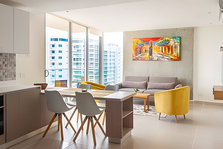 Apartamento de 2 quartos Morros Vistas. Piscina