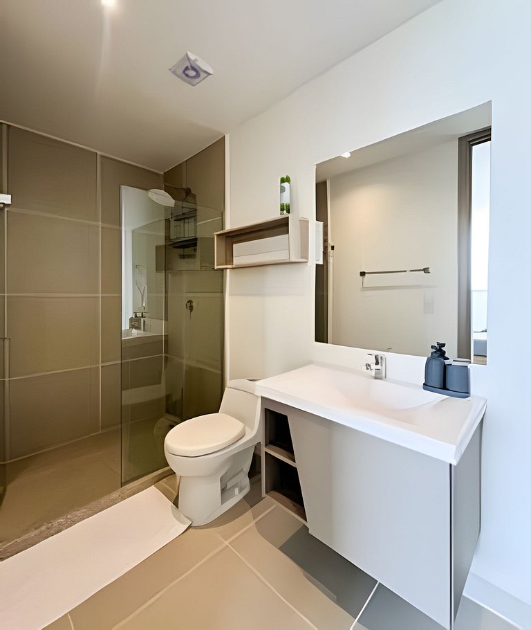 Apartamento de 2 quartos Morros Vistas. Piscina