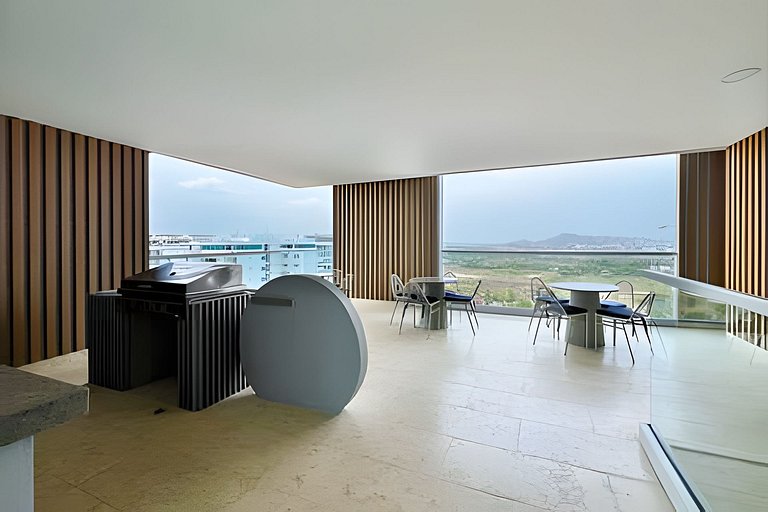 Apartamento de 2 quartos Morros Vistas. Piscina