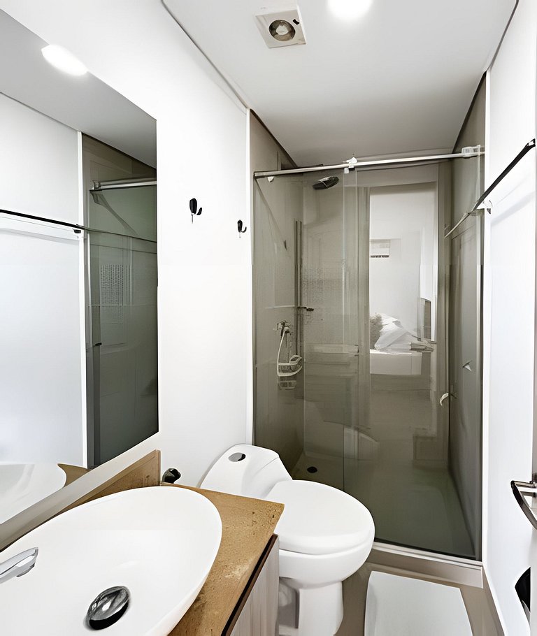 Apartamento com 3 quartos na Zona Norte. Vista para o mar