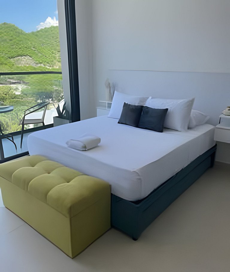 Pozos Colorados Loft. Ocean View, Pool, and Gym