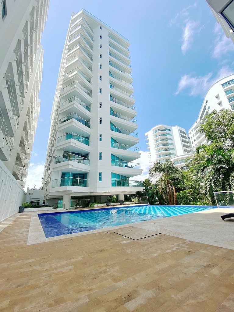 Apartamento de 1 quarto em Morros. Vista para o mar e acesso