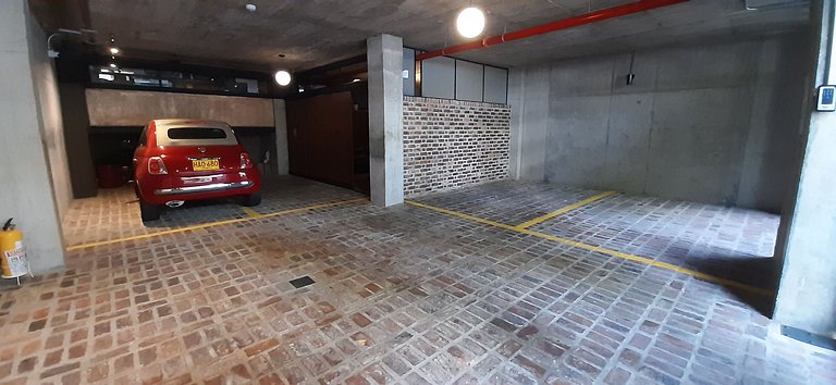Loft moderno com terraço e cozinha. Centro de Bogotá