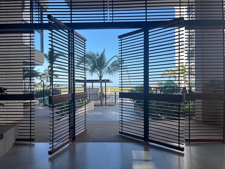 Loft Pozos Colorados. Vista para o mar, piscina e academia