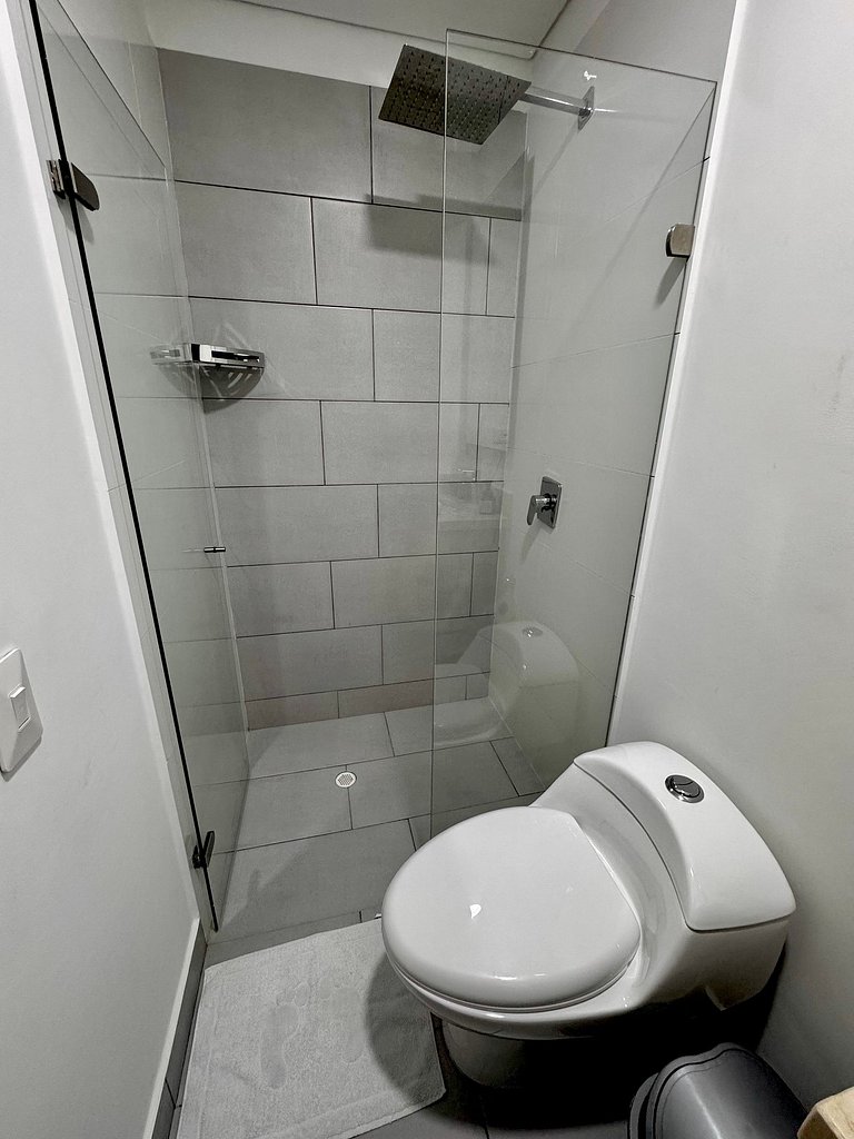 Apartamento de 1 quarto em Bocagrande com vista panorâmica p