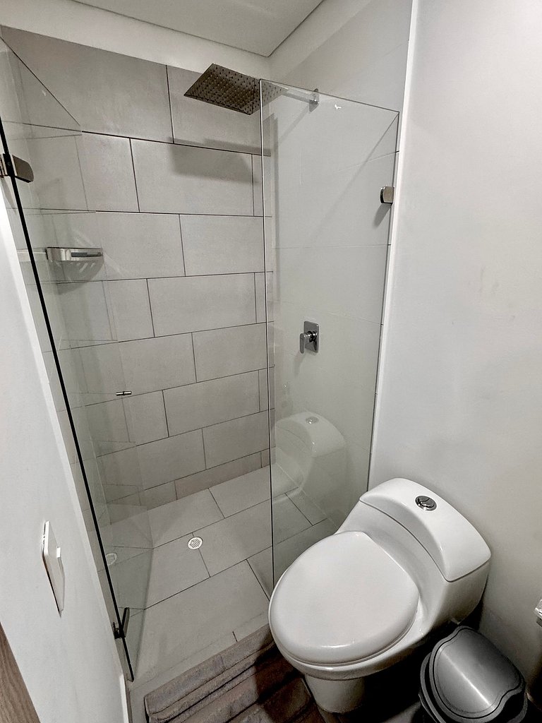 Apartamento de 1 quarto em Bocagrande com vista panorâmica p
