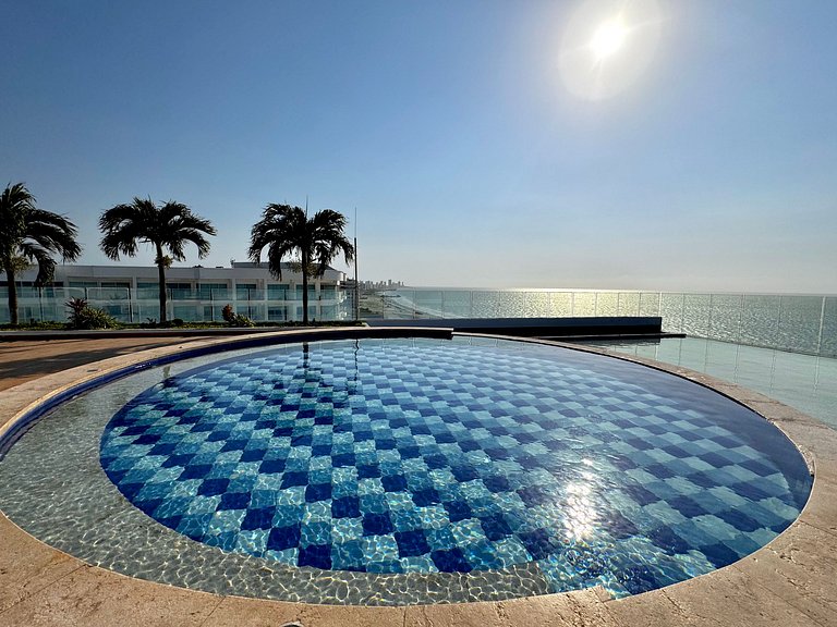 3 Bedrooms Morros. Terrace and beach exit