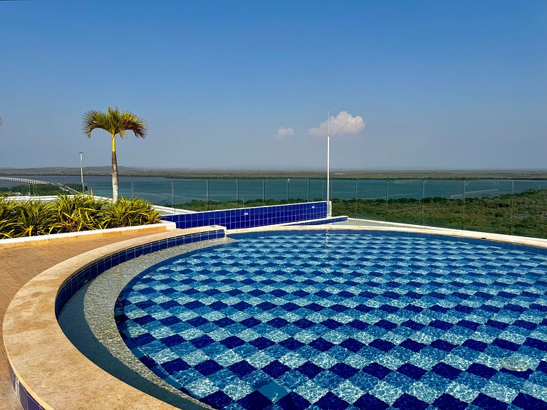 3 Bedrooms Morros. Terrace and beach exit