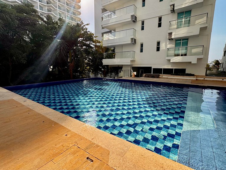 3 Bedrooms Morros. Terrace and beach exit