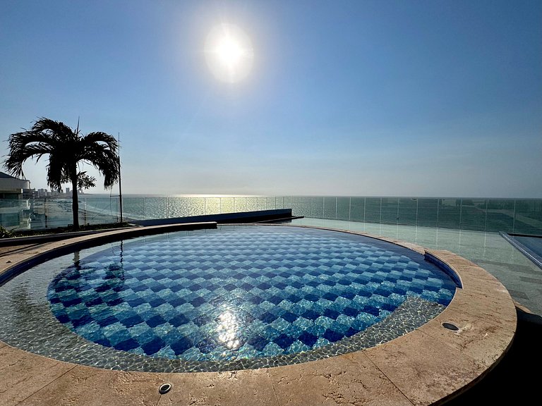 3 Bedrooms Morros. Terrace and beach exit
