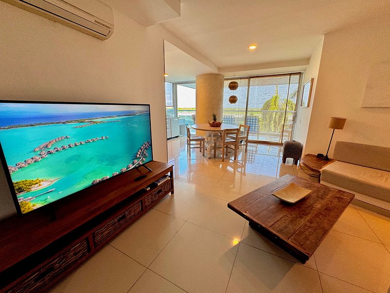 3 Bedrooms Morros. Terrace and beach exit