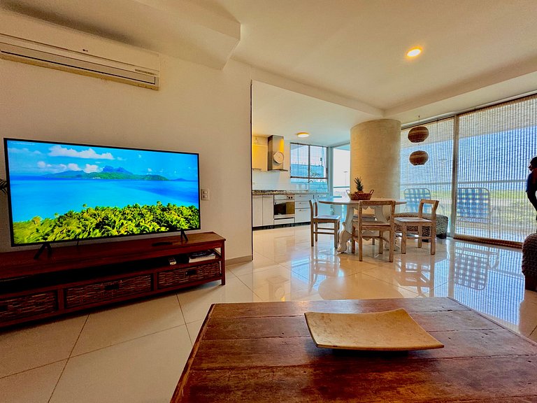 3 Bedrooms Morros. Terrace and beach exit