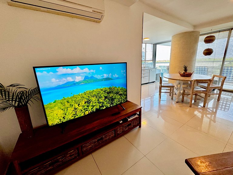 3 Bedrooms Morros. Terrace and beach exit