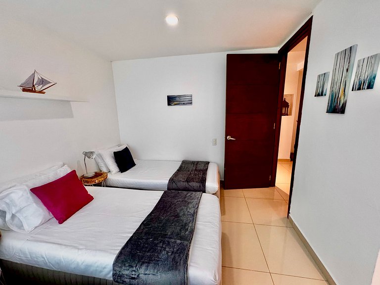 3 Bedrooms Morros. Terrace and beach exit