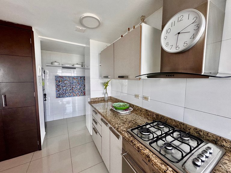 3 Bedrooms Morros. Terrace and beach exit
