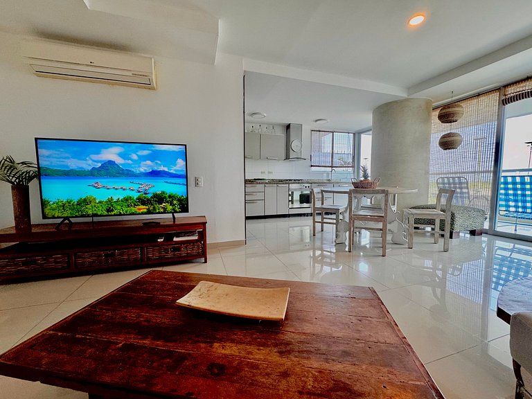 3 Bedrooms Morros. Terrace and beach exit