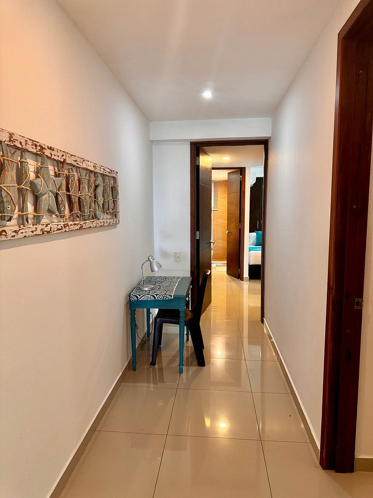 3 Bedrooms Morros. Terrace and beach exit