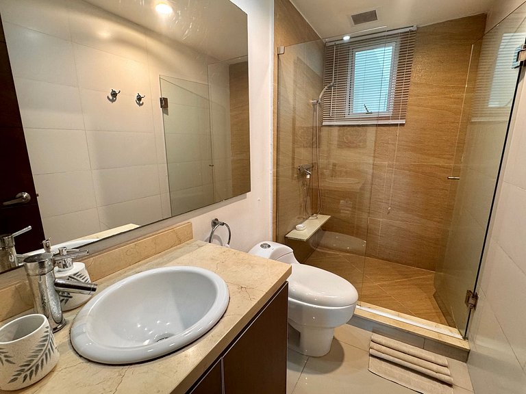 3 Bedrooms Morros. Terrace and beach exit
