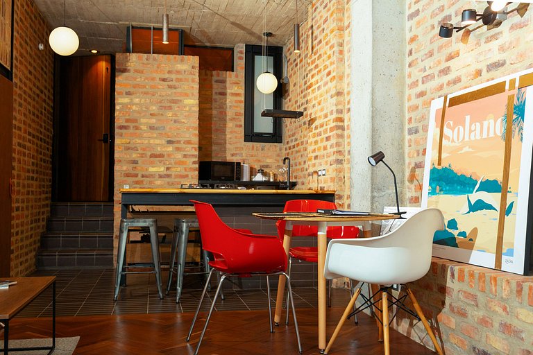 Modern Loft, exterior and kitchen. Bogota Center