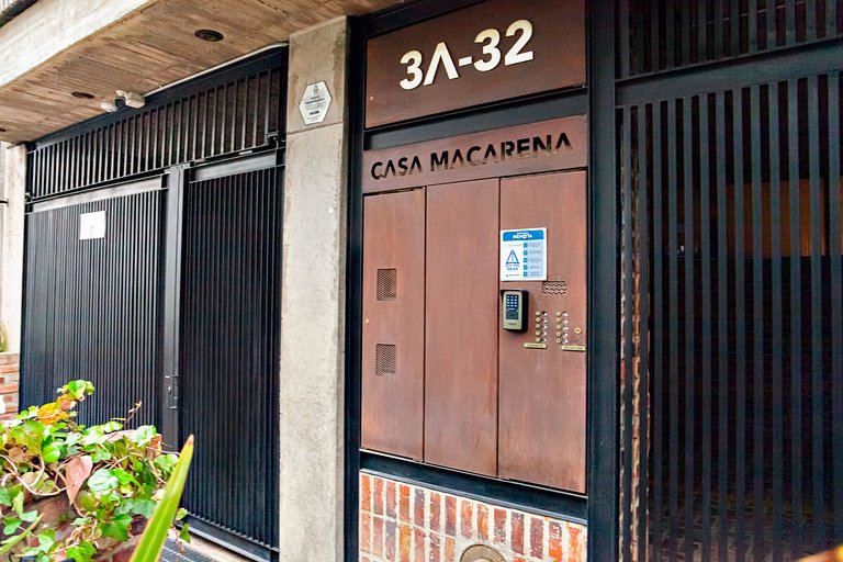 Moderno loft com terraço e cozinha. Centro de Bogotá