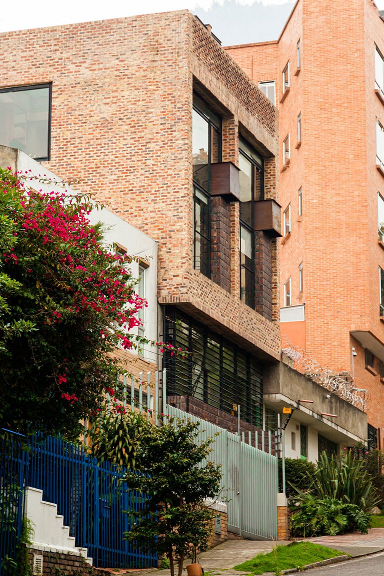 Cobertura com terraço e cozinha no centro de Bogotá