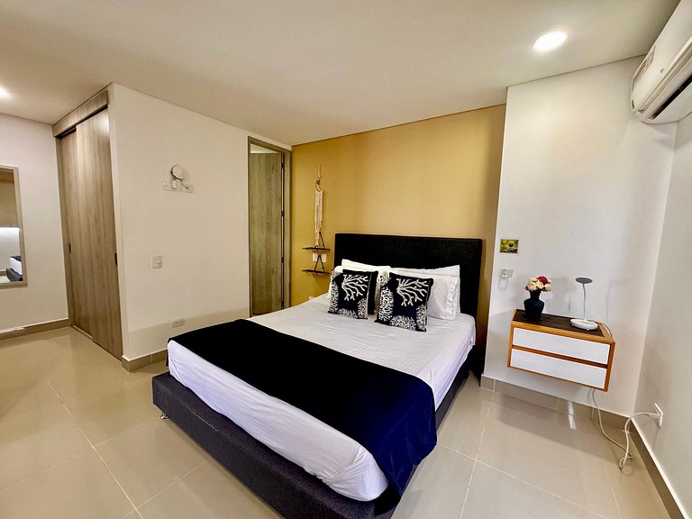 Apartamento com 3 quartos na Zona Norte. Vista para o mar