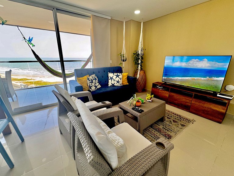 Apartamento com 3 quartos na Zona Norte. Vista para o mar