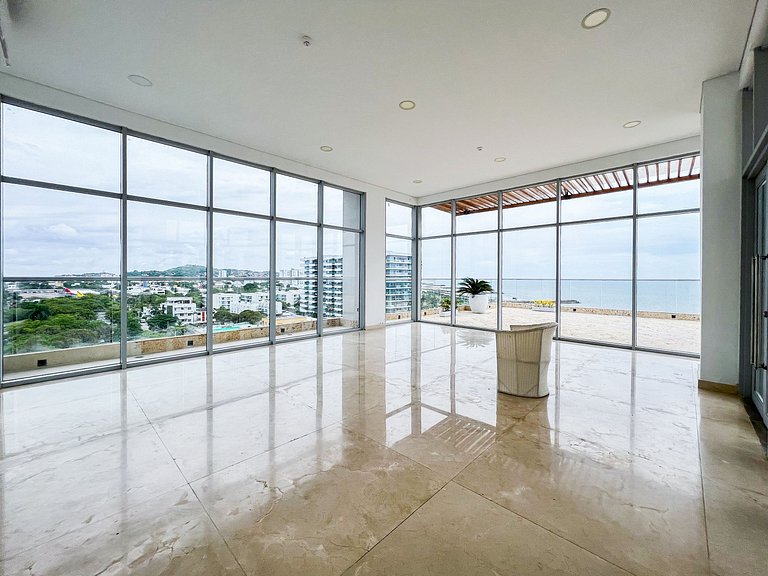 Apartamento com 3 quartos na Zona Norte. Vista para o mar