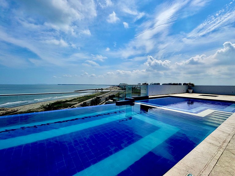 Apartamento com 3 quartos na Zona Norte. Vista para o mar