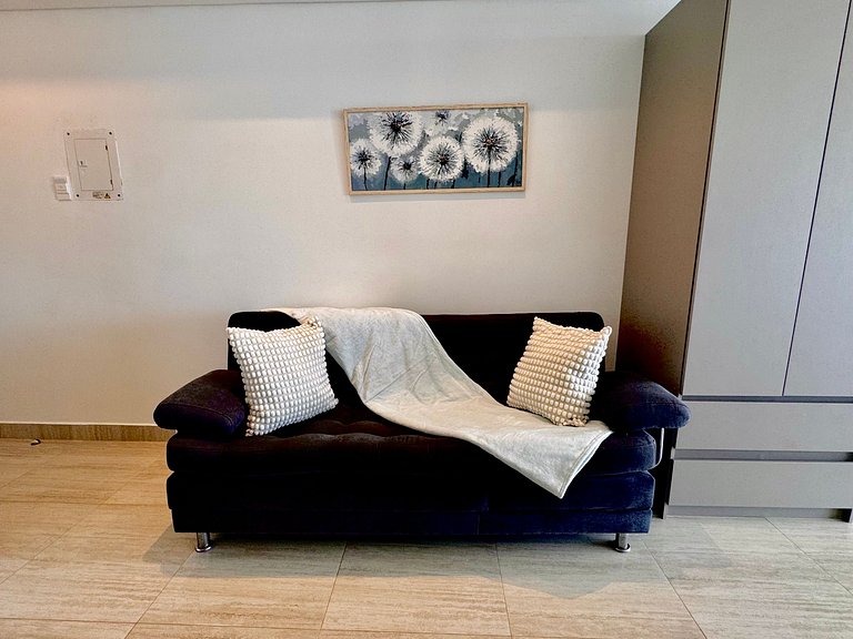 Loft com vista para o mar. Crespo. Piscina