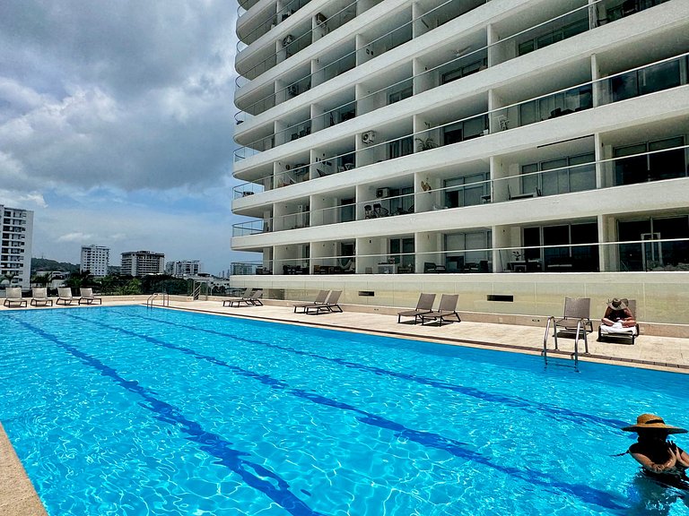 Loft Vista Mar. Crespo Piscina