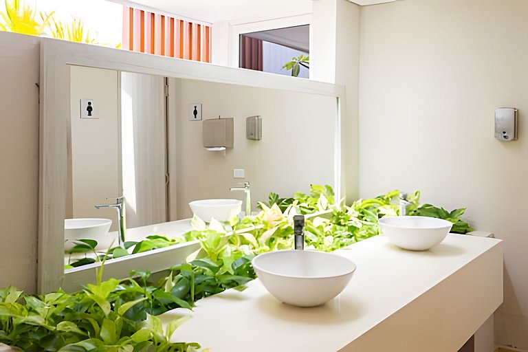 2 quartos à beira-mar com hidromassagem privativa