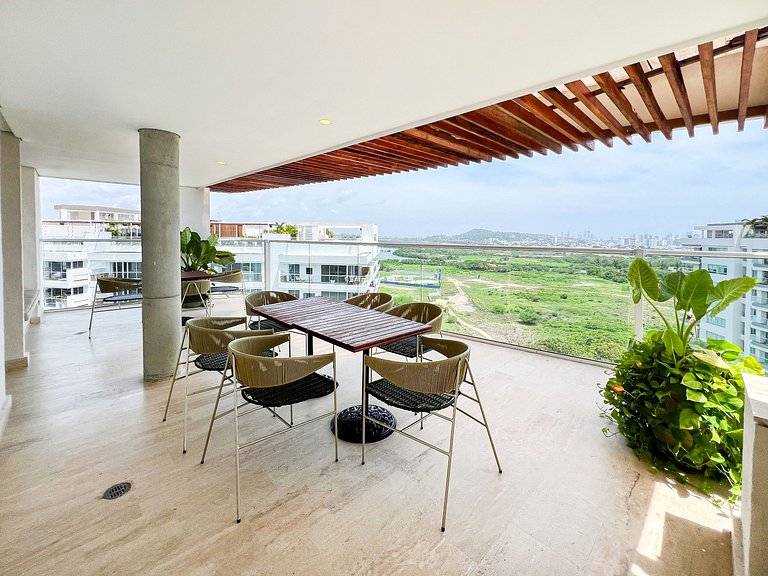 Apartamento 2 Dormitorios. Jacuzzi y Vista Mar