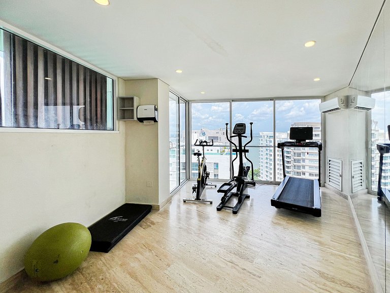 Apartamento 2 Dormitorios. Jacuzzi y Vista Mar