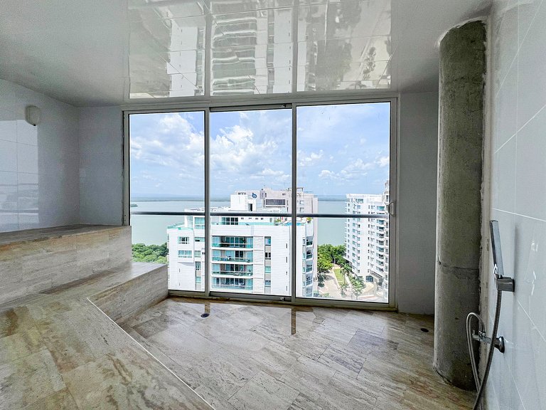 Apartamento 2 Dormitorios. Jacuzzi y Vista Mar