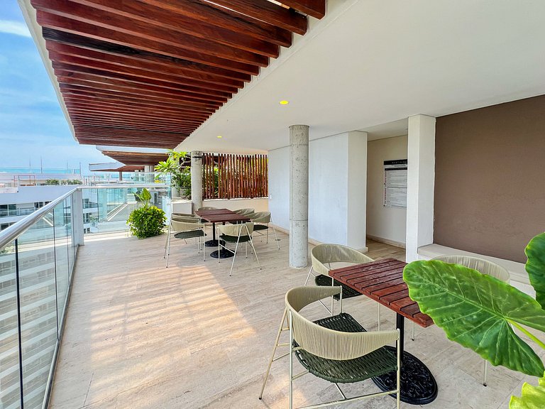 Apartamento 2 Dormitorios. Jacuzzi y Vista Mar
