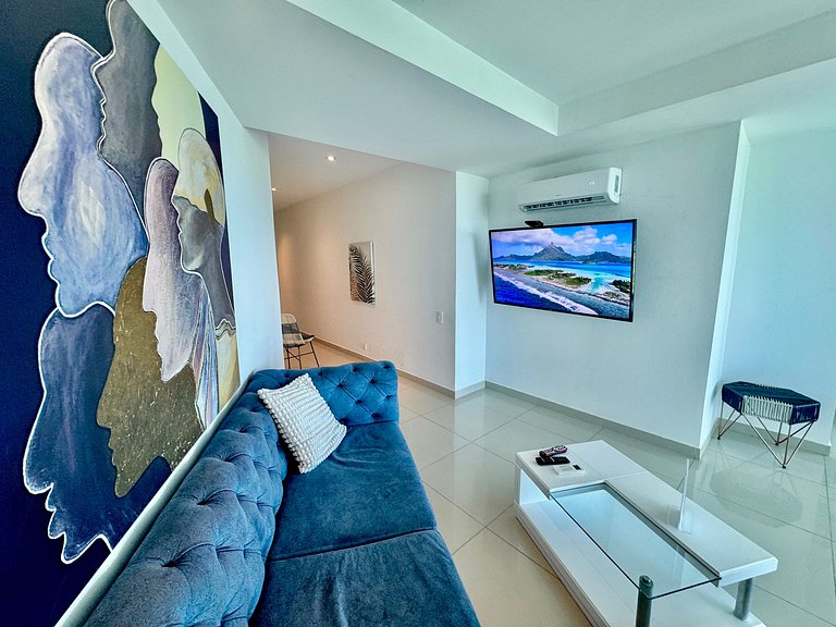 3+1 bedrooms Morros. Beach views and access