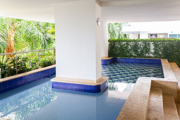 Apartamento de 1 quarto nos Morros com acesso à praia