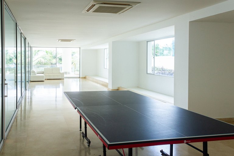 Apartamento de 1 quarto nos Morros com acesso à praia