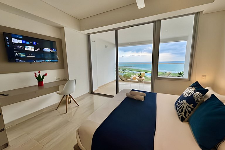 Loft Vistas Mar. Crespo Piscina