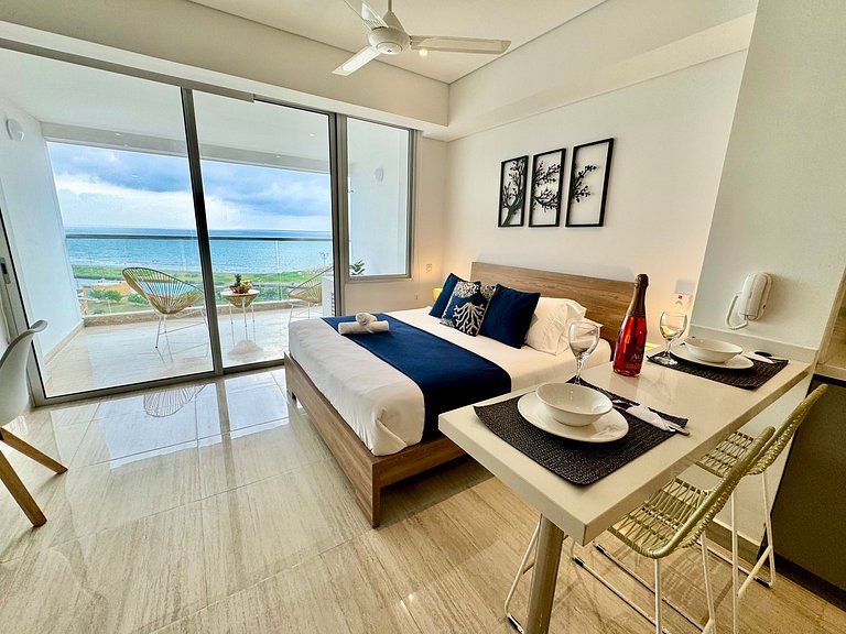 Loft Vistas Mar. Crespo Piscina