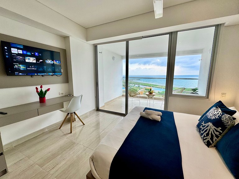 Loft Vistas Mar. Crespo Piscina