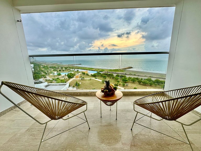Loft with Sea Views. Crespo Pool and Jacuzzi