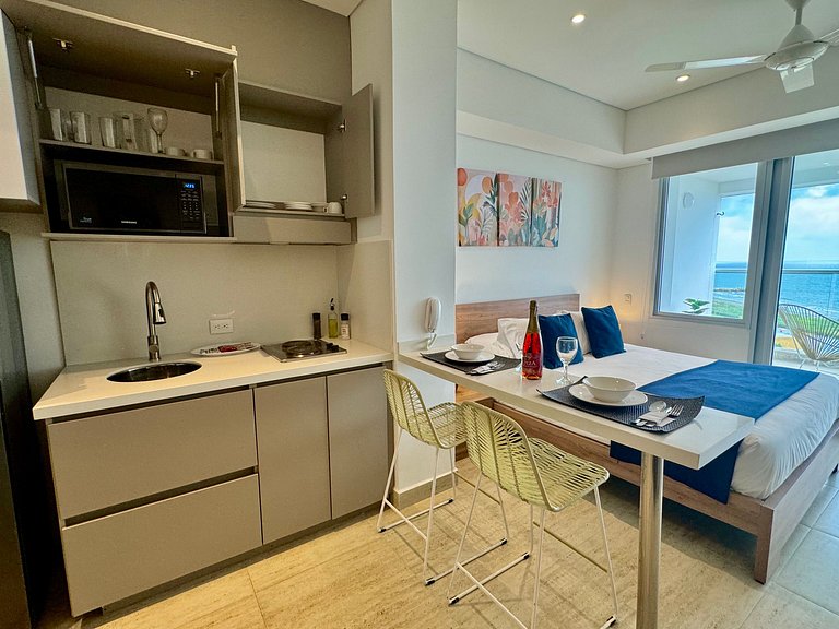 Loft with Sea Views. Crespo Pool and Jacuzzi