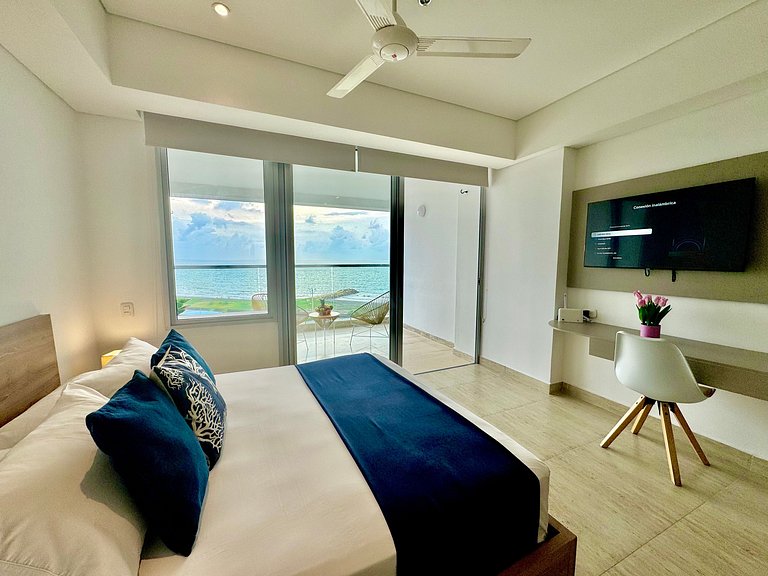Loft with Sea Views. Crespo Pool and Jacuzzi
