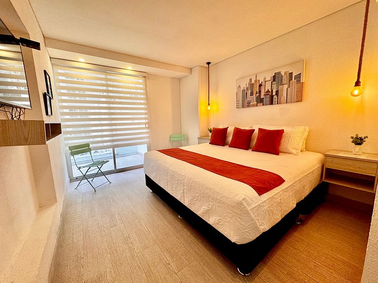 Apartamento 2 Dormitorios. Jacuzzi y Vista Mar