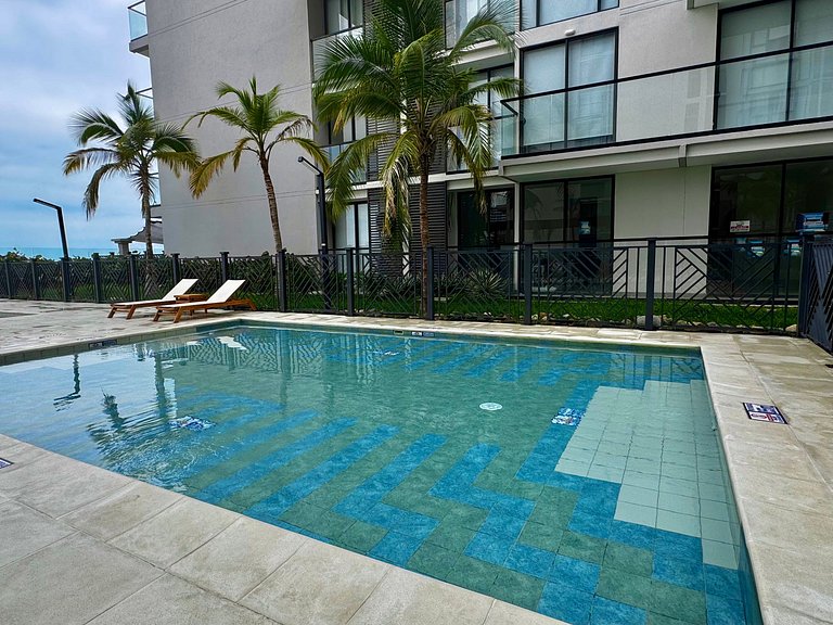 Loft Pozos Colorados. Vista para o mar, piscina e academia